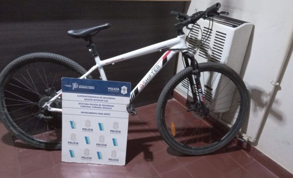 Encontraron bicicletas robadas en dos parques de la ciudad