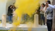 Reportan explosión durante la presentación de la telenovela “Hermanas, un amor compartido”, hay una actriz lesionada
