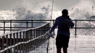 Hurricane Erin picking up steam as it edges along the East Coast
