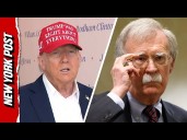 'Not a smart guy': Trump weighs in on John Bolton FBI raid