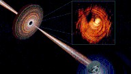 Peering Down Through Black Hole's "Eye Of Sauron" Cosmic Jet Got Earth Hit By Record