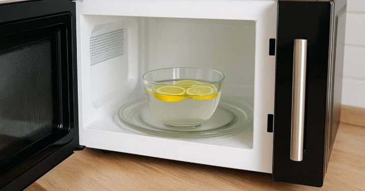 El truco más fácil para limpiar el microondas en 5 minutos y dejarlo sin olores
