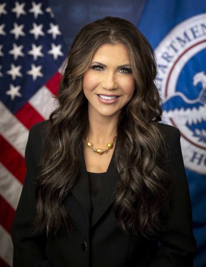 Report: Noem Uses Coast Guard Jet for Trips Home
