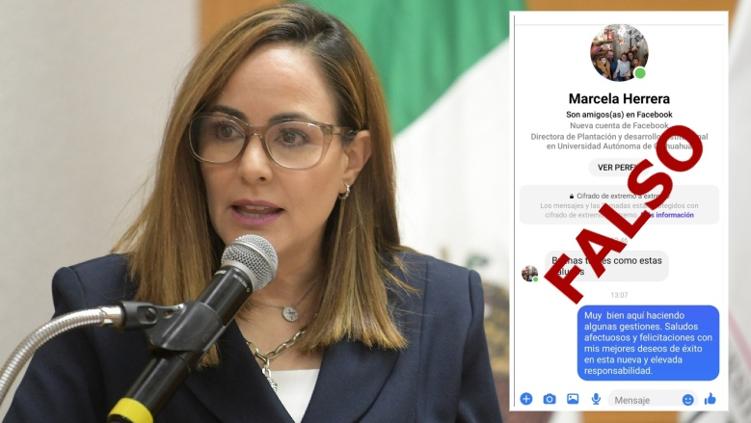 Marcela Herrera, próxima presidenta del TSJ, advierte Face falso