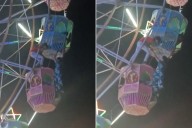 Woman Dangles 30 Feet in Air From Ferris Wheel, Heroic Bystander Comes to Rescue