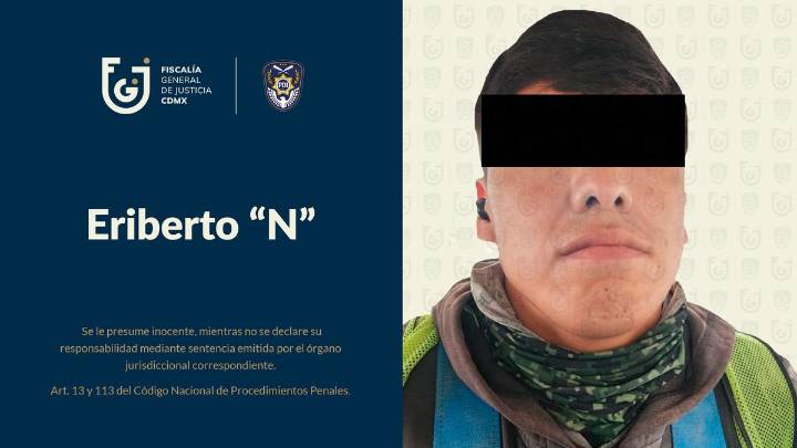 Detienen a presunto feminicida de Paola Moreno, hallada sin vida en Iztapalapa