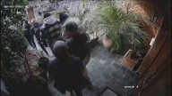 Caballito: video captó a una banda que intentó entrar a una casa