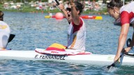 Estefanía Fernández, campeona del mundo con el equipo español de K4 de Piragüismo Esprint