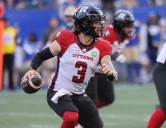 Scary combo: Bombers defence raw meat for Redblacks' red
