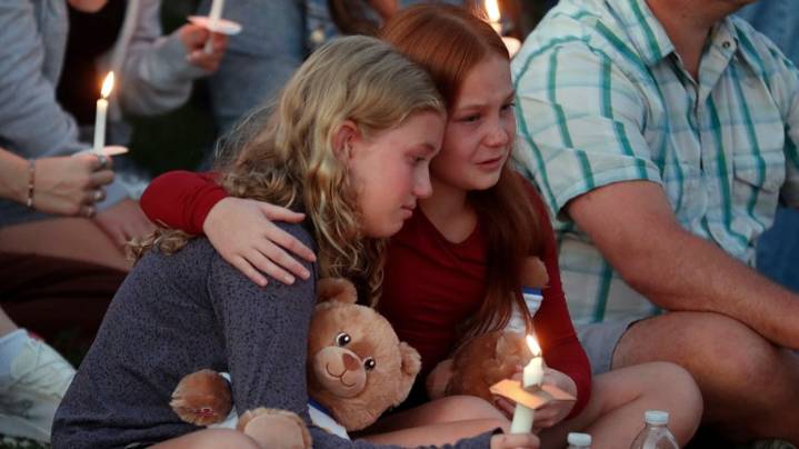 'Down! Everybody down!' Minneapolis Catholic schoolchildren heard a prayer, then ducked for cover