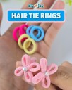 Easy DIY Hair Tie Rings