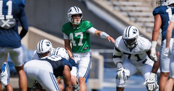 If BYU goes with Bear Bachmeier as QB1 (as expected) it would be historic