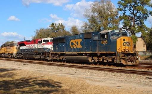 Trespasser caught using access road owned by CSX Railroad