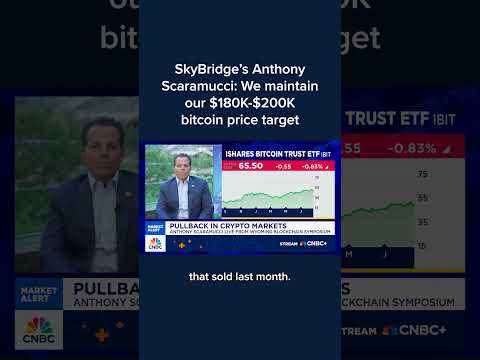 SkyBridge's Anthony Scaramucci: We maintain our $180