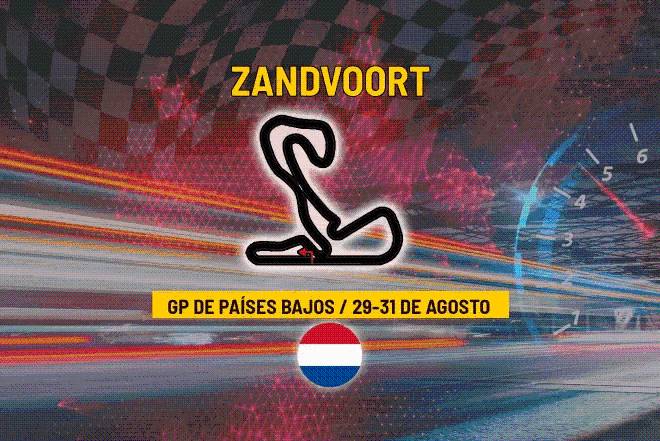 Fin de semana de F1 en el GP de los Países Bajos: Horarios de la clasificación y la carrera en el circuito de Zandvoort