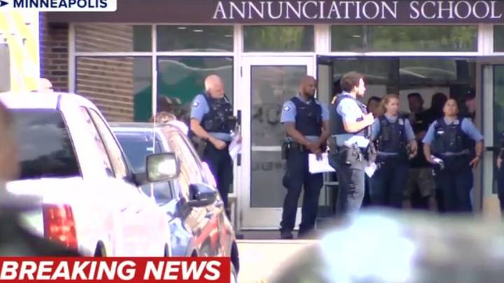 "Múltiples víctimas" en tiroteo en una escuela católica de Minneapolis