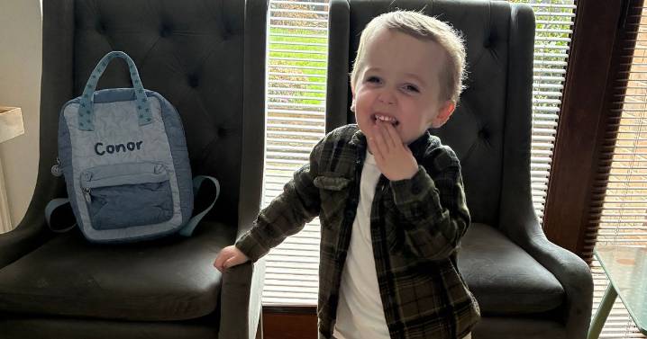 "They'd never seen it before in Bolton": Baby diagnosed with rare condition after doctor's concern over large head
