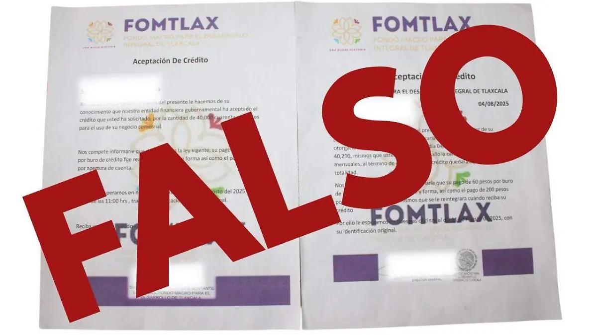 ¡Que no te engañen! Alertan sobre posibles fraudes cometidos en nombre del Fomtlax