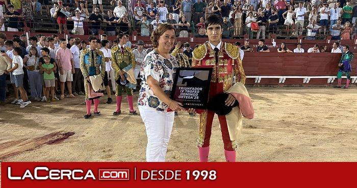 Más de 60 jóvenes novilleros han participado en las cuatro ediciones Raúl Caamaño es El vencedor del IV Trofeo “Domingo Ortega” en La final celebrada en la plaza de toros de Toledo