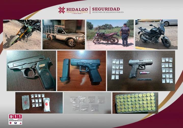 SSPH lleva 38 detenidos en lo que va de agosto