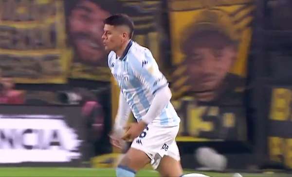 Llegó hace menos de una semana y Marcos Rojo ya debutó en Racing