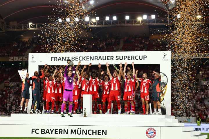 Bayern Múnich se llevó la Supercopa alemana gracias a Harry Kane y Luis Díaz