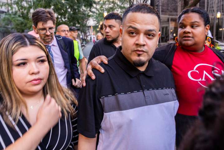 El salvadoreño Kilmar Ábrego, detenido en Baltimore por el ICE