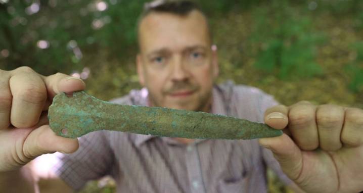 German Man Finds 3,500-Year-Old Dagger While Out For A Walk