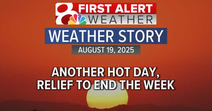 Forecast: Another hot day, cooldown on the way