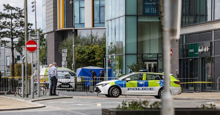Man dies after 'falling from building' at MediaCity