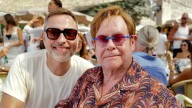 Sir Elton John, 78, seen living up his retirement in rare photo with David Walliams