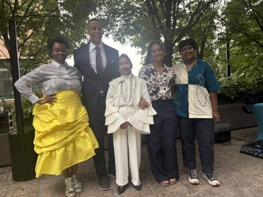Art Installation Honors Civil Rights Pioneer Xernona Clayton on 95th Birthday