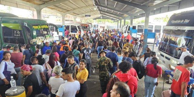 2 mil pasajeros se movilizan a diario por el Terminal de Maturín