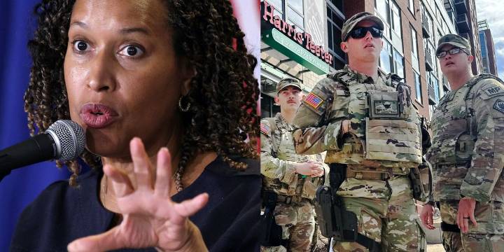 DC Dems are furious at Mayor Bowser for admitting Trump's troops are lowering crime