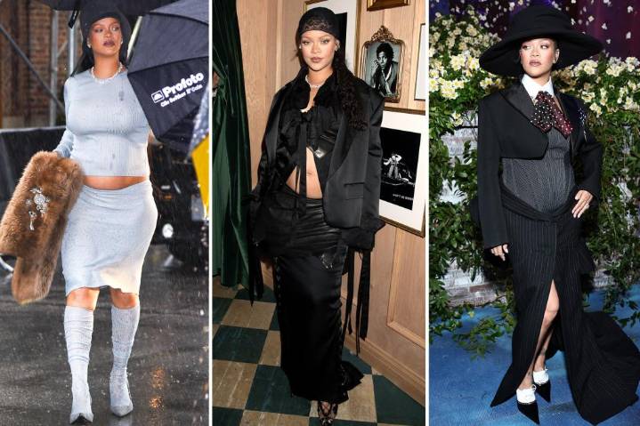 Rihanna's best maternity outfits from her three pregnancies