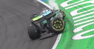 Huge F1 crash red flags Dutch GP session as Max Verstappen shows immediate concern