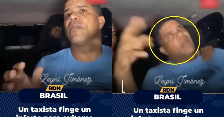 Taxista finge un infarto cuando suben asaltantes y se vuelve viral: “Se merece un Óscar”