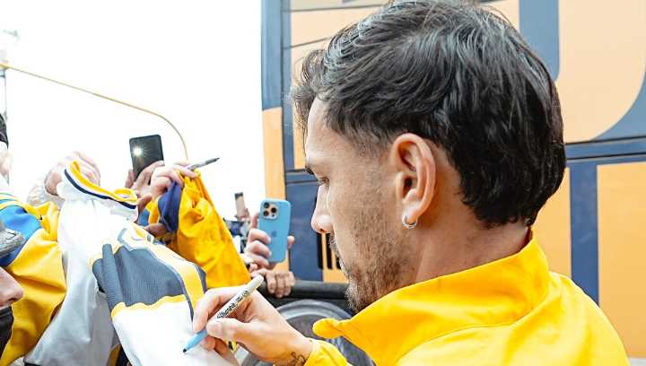 Video: el increíble recibimiento de los hinchas de Boca en Mar del Plata de cara al duelo ante Aldosivi