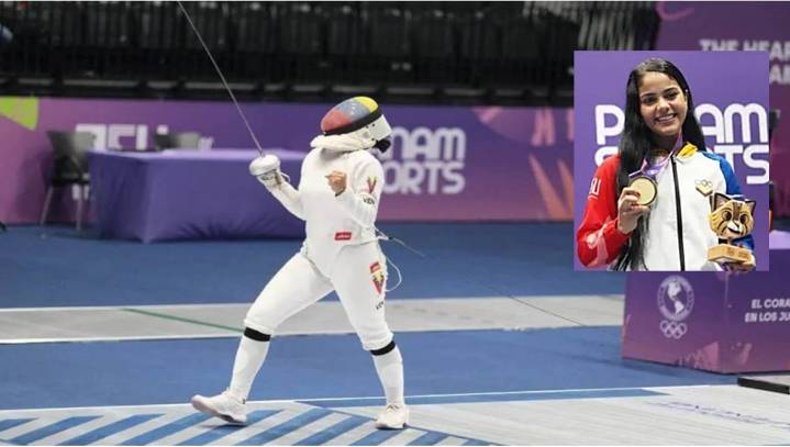 Oro en esgrima para Venezuela en los Panamericanos Júnior