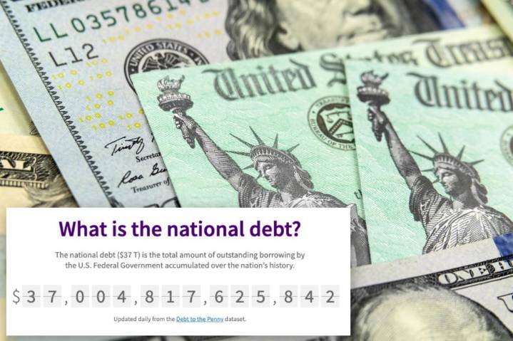 US national debt soars past $37 trillion -- years sooner than expected
