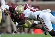 Florida State stuns No. 8 Alabama 31-17, delivering blow to Crimson Tide's playoff hopes