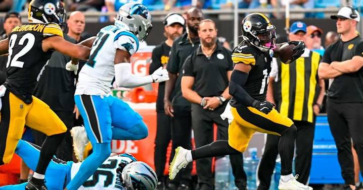 En duelo de lesiones, Steelers se impone 19-10 a Panthers en cierre de pretemporada