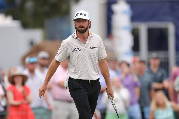 Deadspin | Cameron Young holds five-shot lead at Wyndham Championship