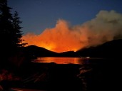 Significant amount of rainfall slows the spread of wildfires on Vancouver Island