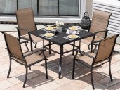 Lowe’s has record-low prices on patio sets — get this 5-piece outdoor dining set for just $275