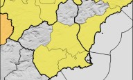 Aviso amarillo por altas temperaturas este viernes en varias comarcas de la Región de Murcia