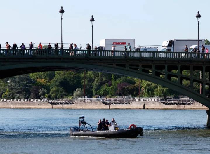 Homeless man charged with murder after four 'partially naked' bodies pulled from River Seine near Paris