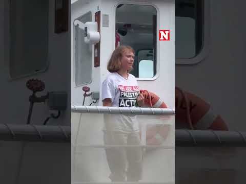 Greta Thunberg Sails Off To Gaza To Aid Palestinians