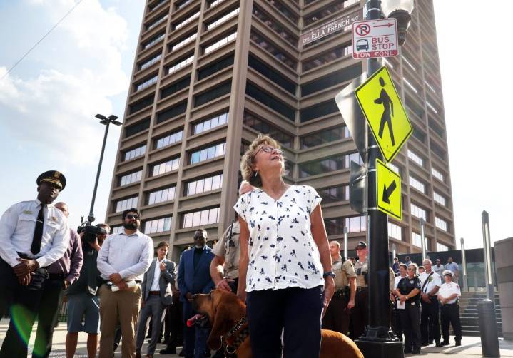 Photos: Street naming for slain Chicago police Officer Ella French