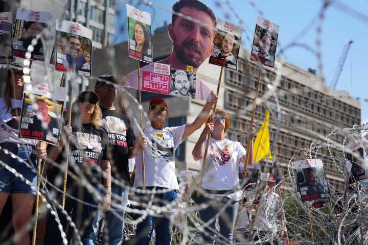 Outrage over Starvation Video of Israeli Hostages as Envoy Witkoff, Speaker Johnson Visit Israel
